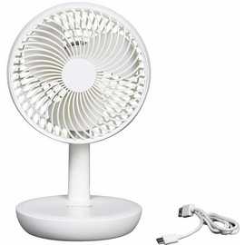 Challenge White Desk Fan - 6 Inch