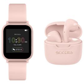 Tikkers Teen Series 10 Pink Smart Watch and Earbud Set