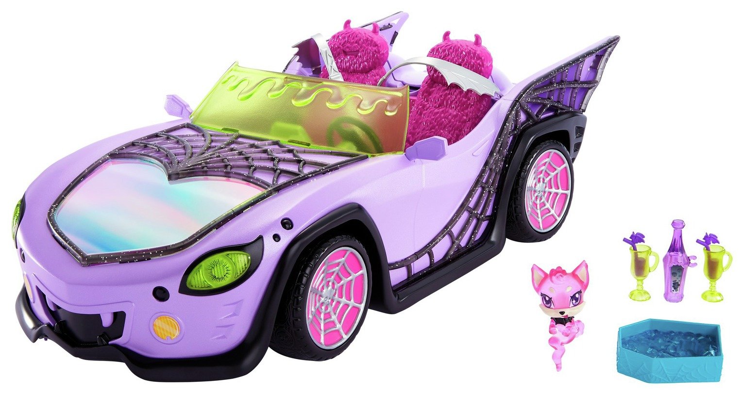 Monster High Ghoul Mobile Toy Car Playset