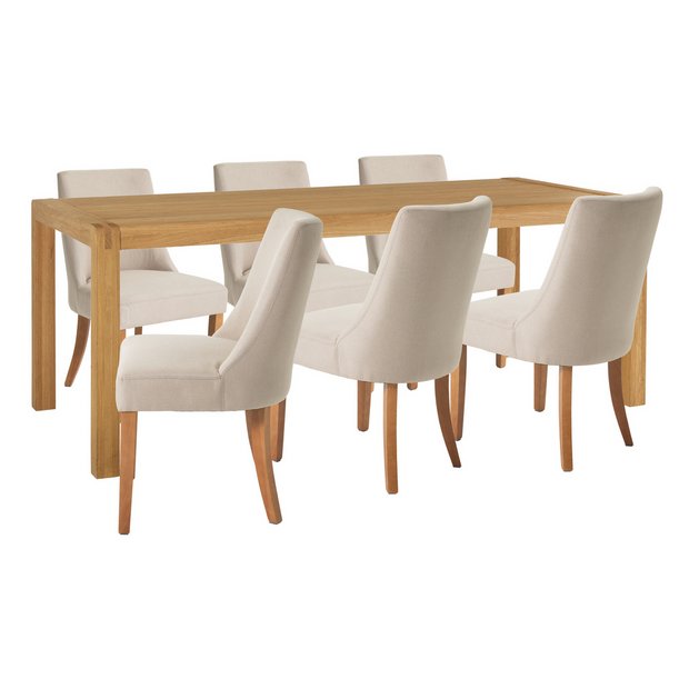 Oak dining room online chairs