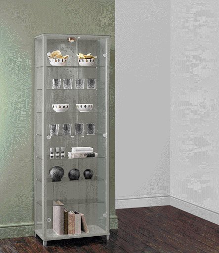 Argos Home 7 Shelf Glass Display Cabinet