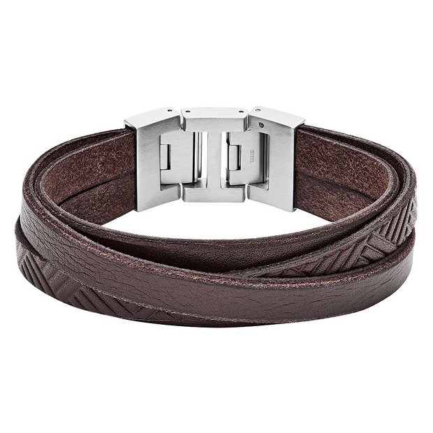 Mens leather bracelet argos store