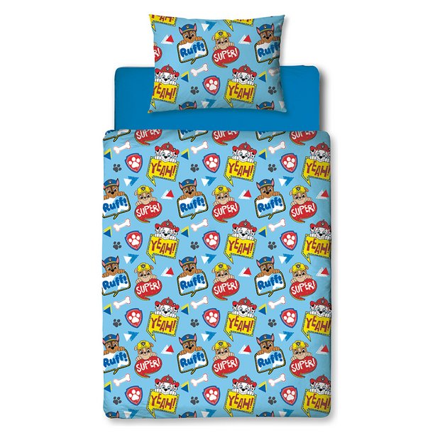 Buy Paw Patrol Super Bed In A Bag Set Toddler Kids Duvet Sets