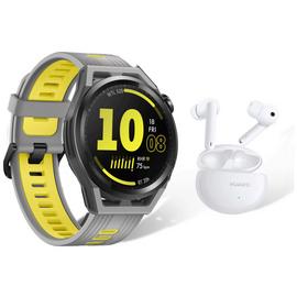 Huawei GT Runner Smart Watch + Freebuds 4I – Grey
