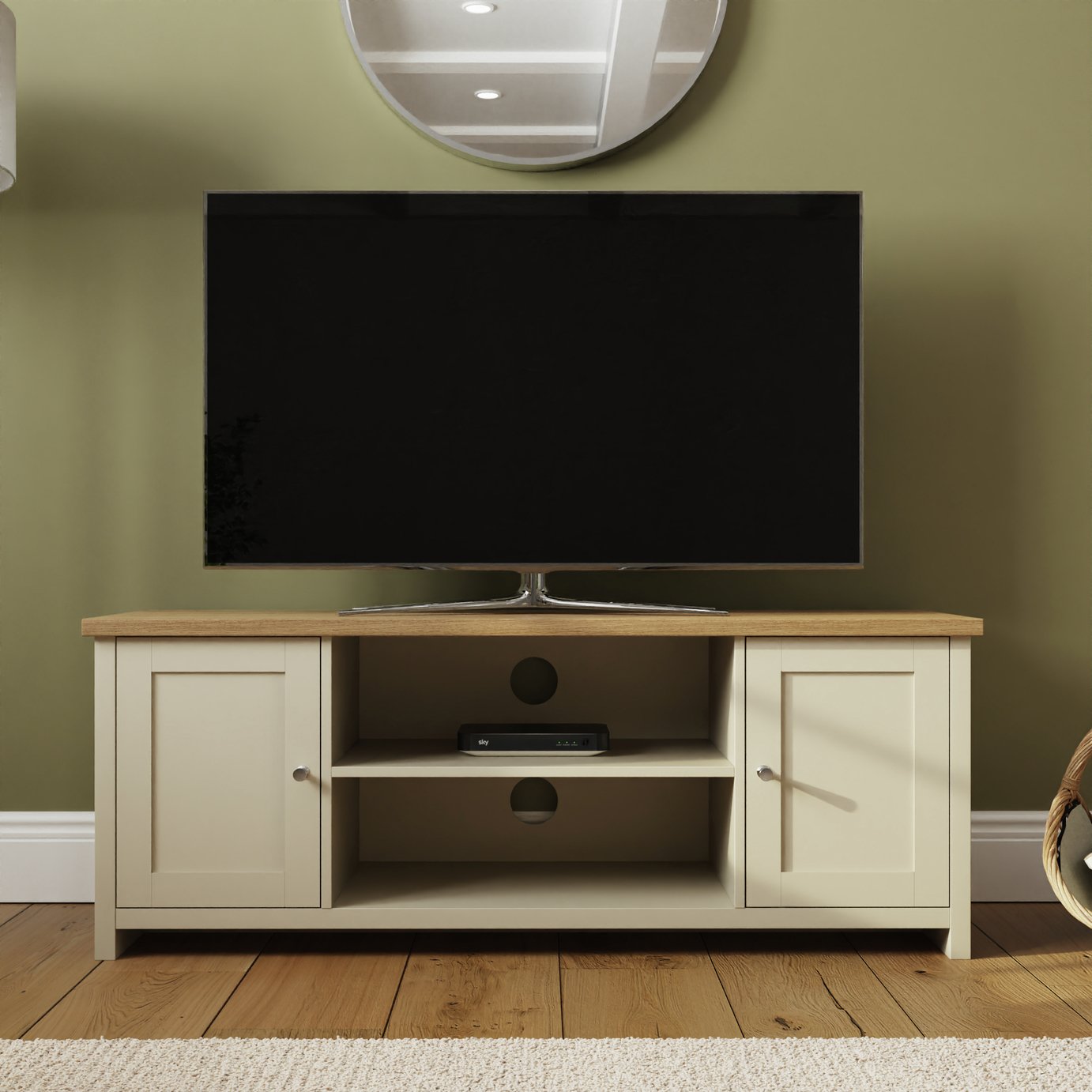 GFW Lancaster 2 Door TV Unit