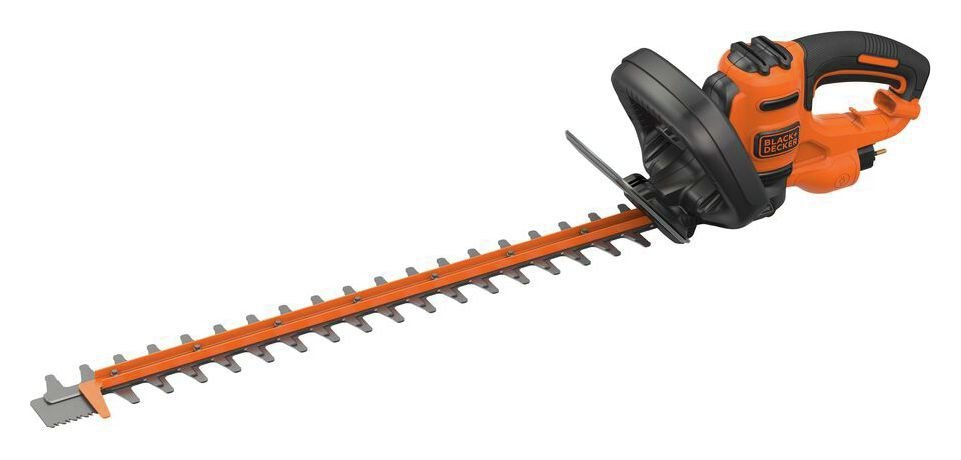 Black + Decker 60cm Corded Hedge Trimmer - 600W