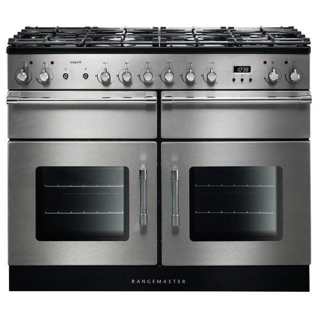 Rangemaster PDL110DFFSL/ Professional Deluxe 110 Dual Fuel Range Cooker
