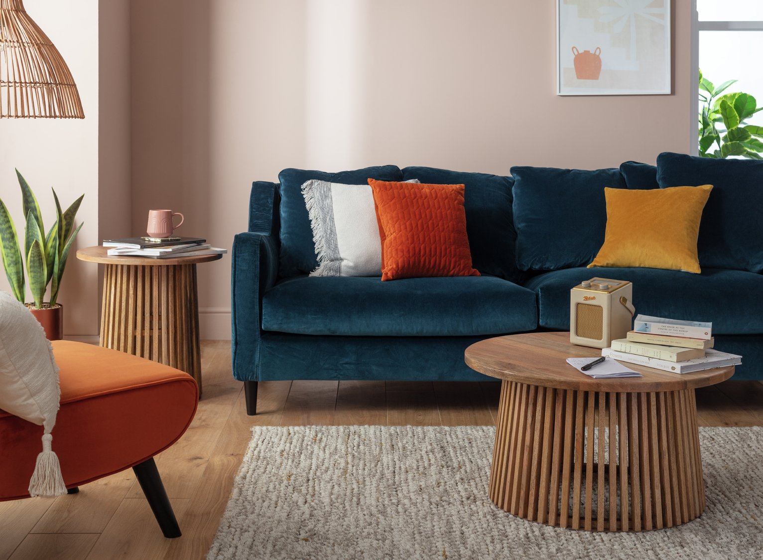 Habitat Jericho Round Coffee Table