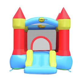 Happy Hop Inflatable Castle Bouncer with Slide and Hoop