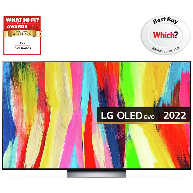 LG 65 Inch OLED65C26LD Smart 4K UHD HDR OLED Freeview TV + £200 Argos e