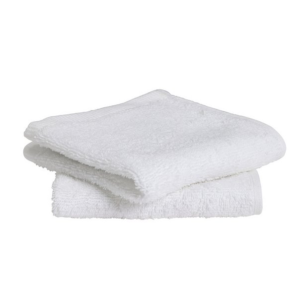 100% Cotton White Washcloths (Pack of 100) – The Clean Store