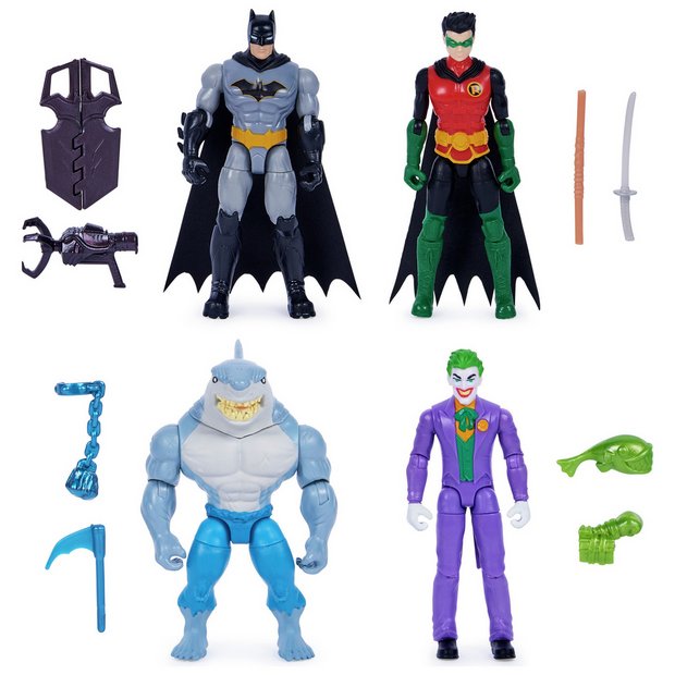 Buy DC Comics Batman 4-inch Figure Pack of 4 | Playsets and figures | Argos