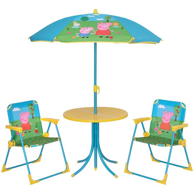 Childrens table and chairs cheap peppa pig