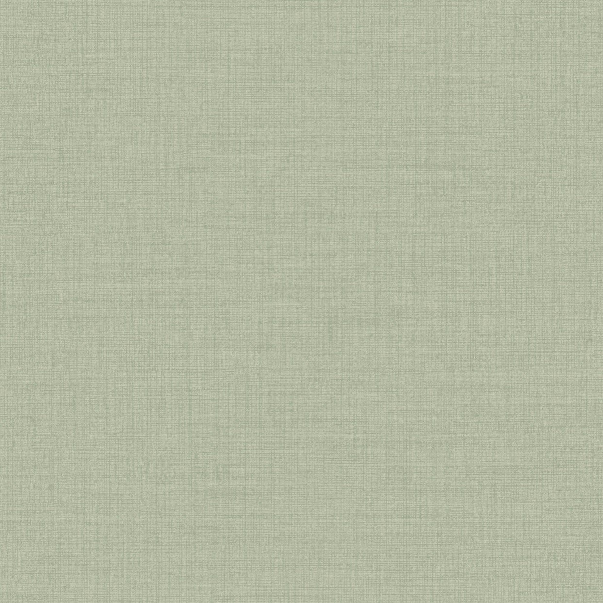 Grandeco Linen Textured Plain Wallpaper - Dark Sage Green