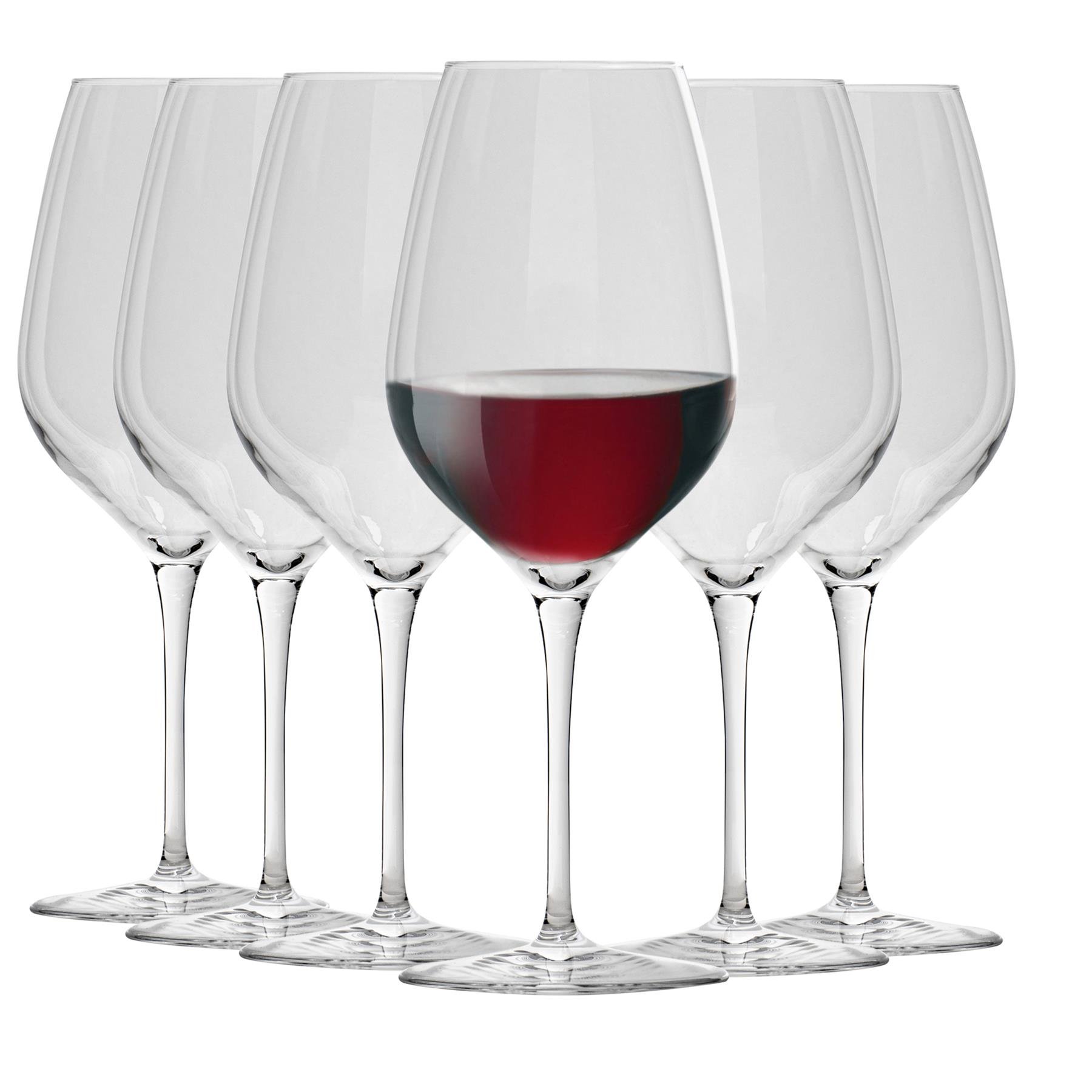 Bormioli Rocco Inalto Tre Sensi Red Wine Glasses - Pack of 24 - 550ml