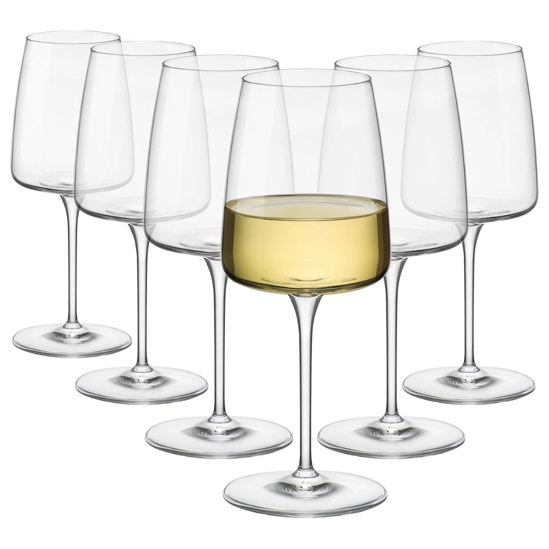 Bormioli Rocco Nexo Wine Glasses - Pack of 6 - 380ml