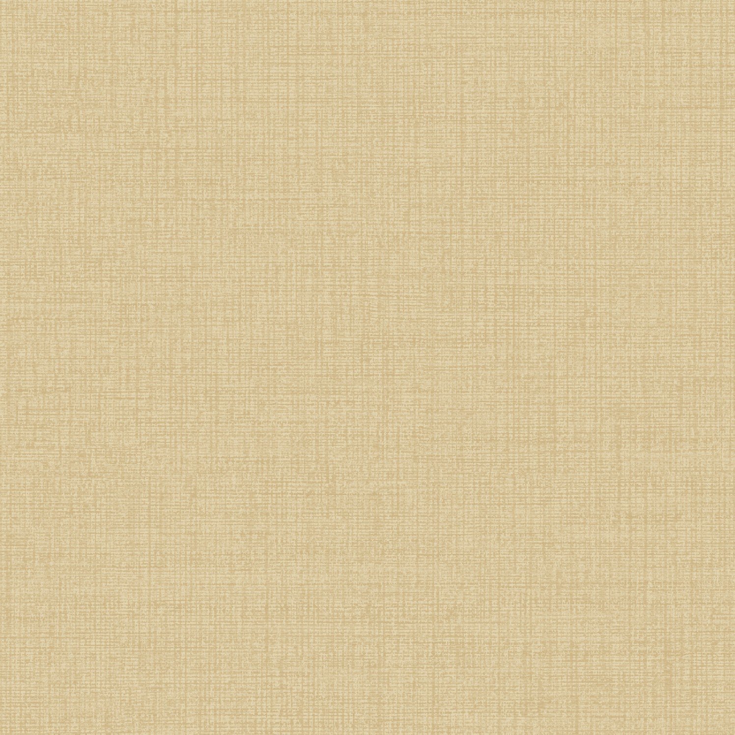 Grandeco Linen Nursery Textured Plain Wallpaper - Ochre