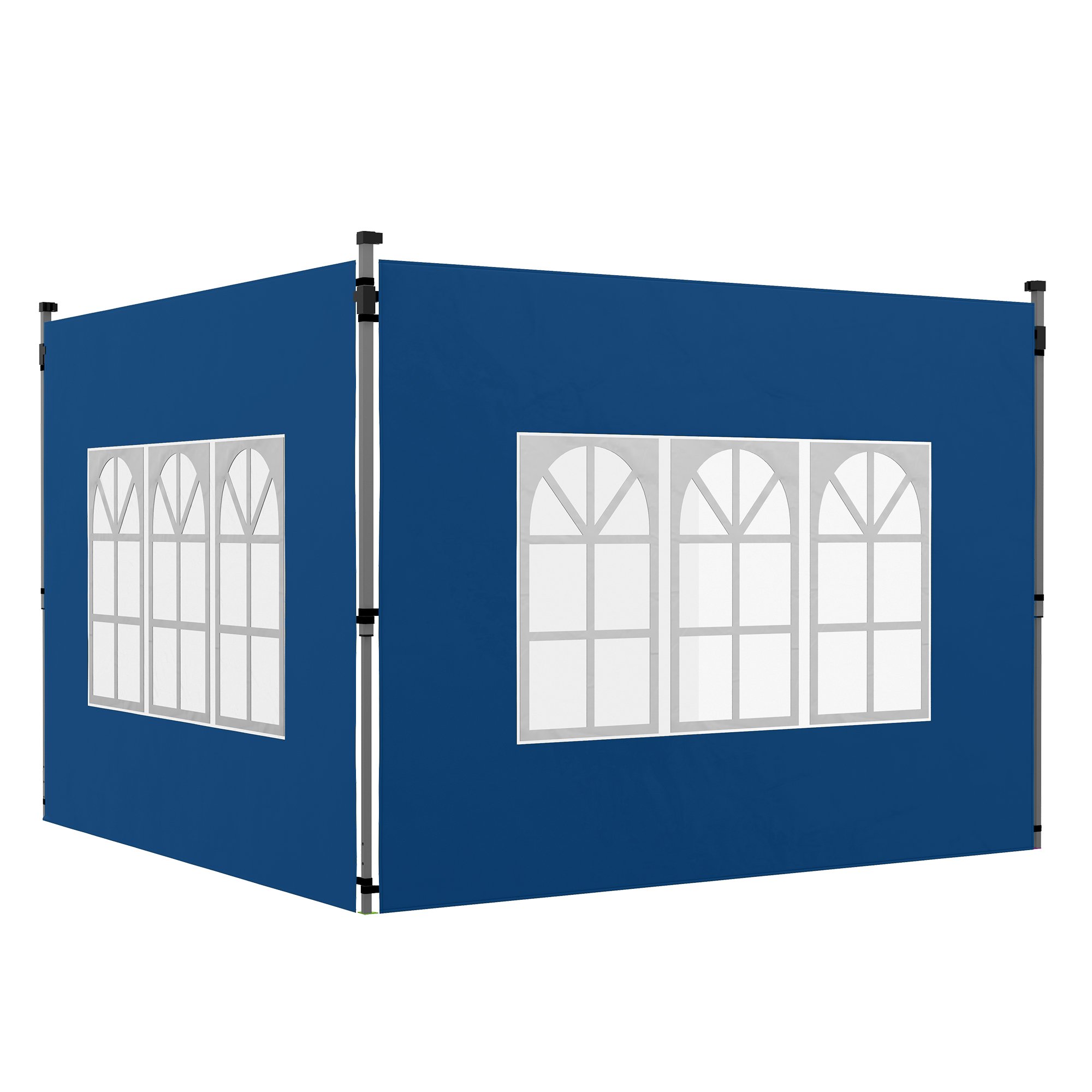 Outsunny Gazebo Canopy Cover for Pop Up - Blue