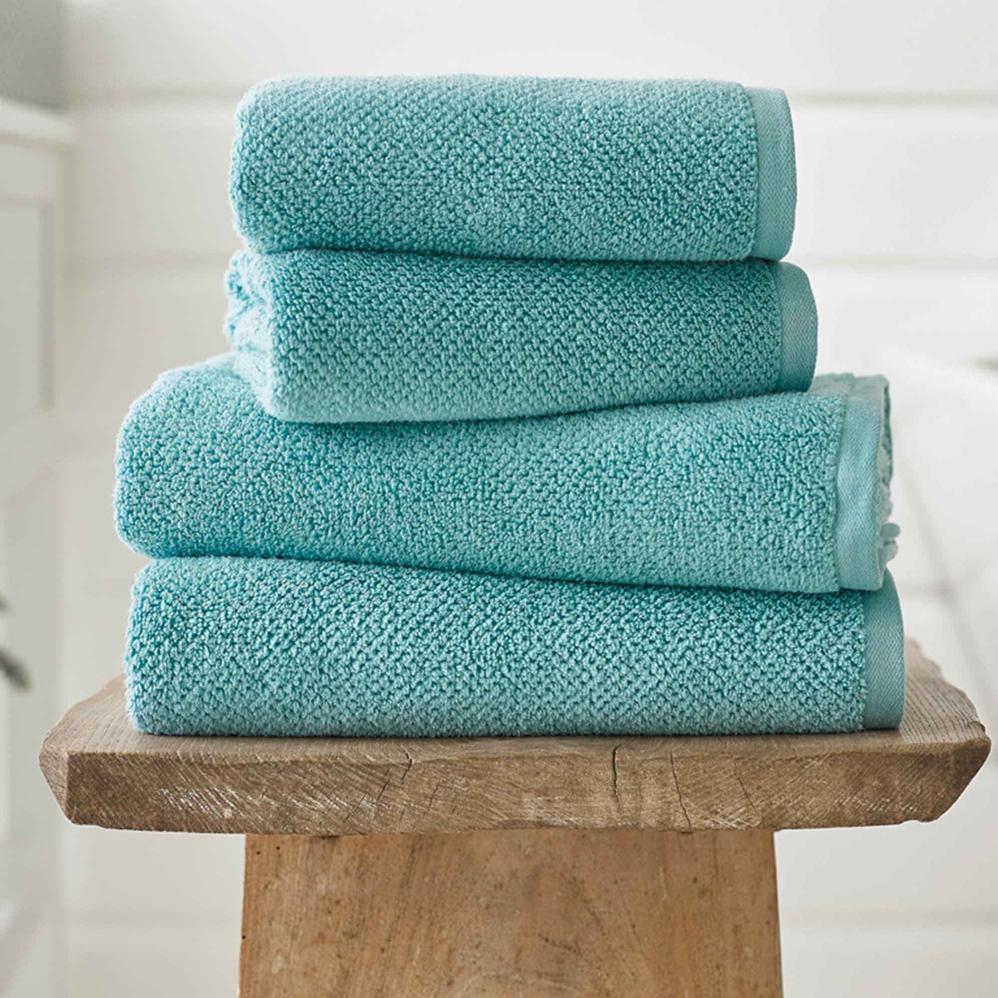 Deyongs Romeo Cotton 2 Pack Face Cloth - Seafoam