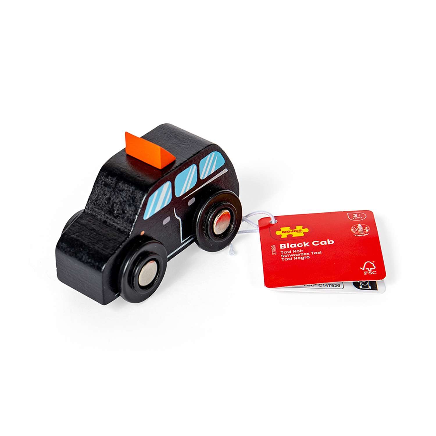 Bigjigs Toys  London Taxi - 3 Years +