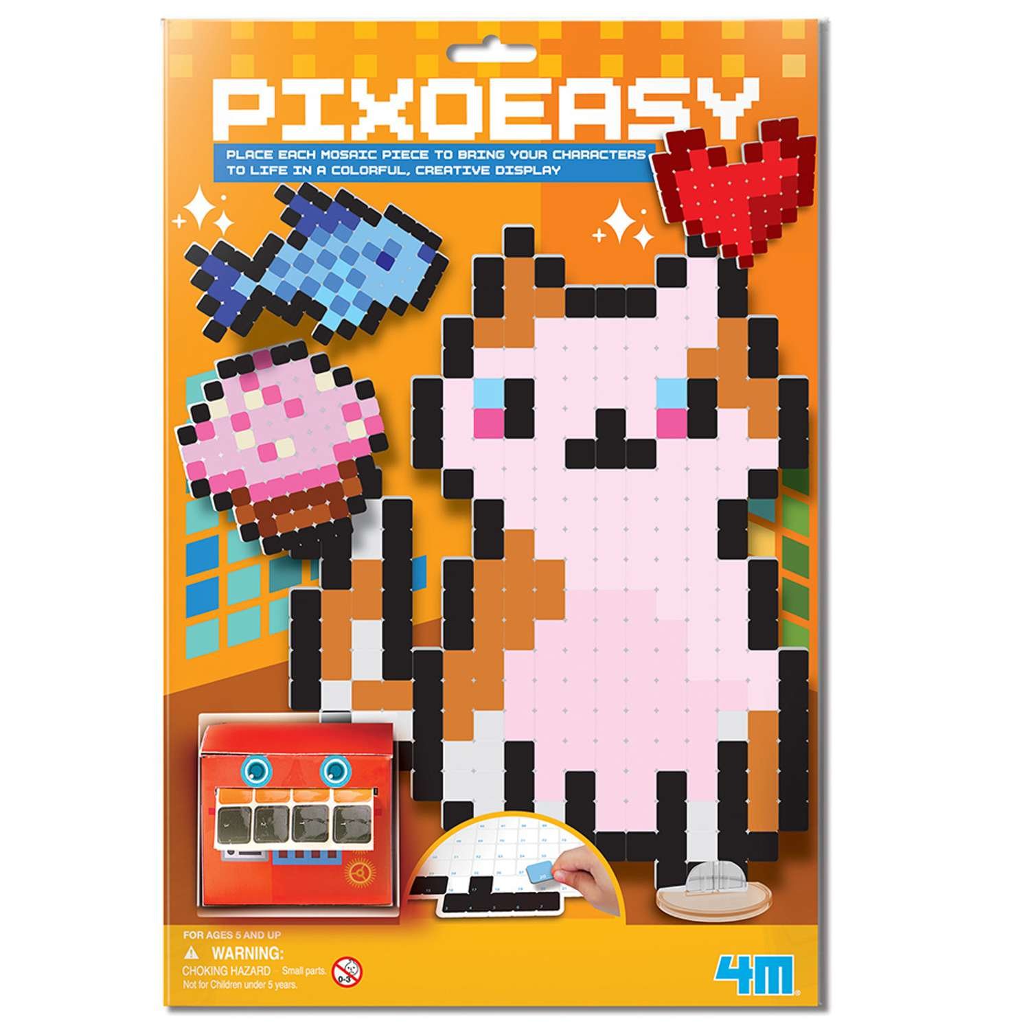 4M Pixoeasy Mosaic Cat - 4 Years +