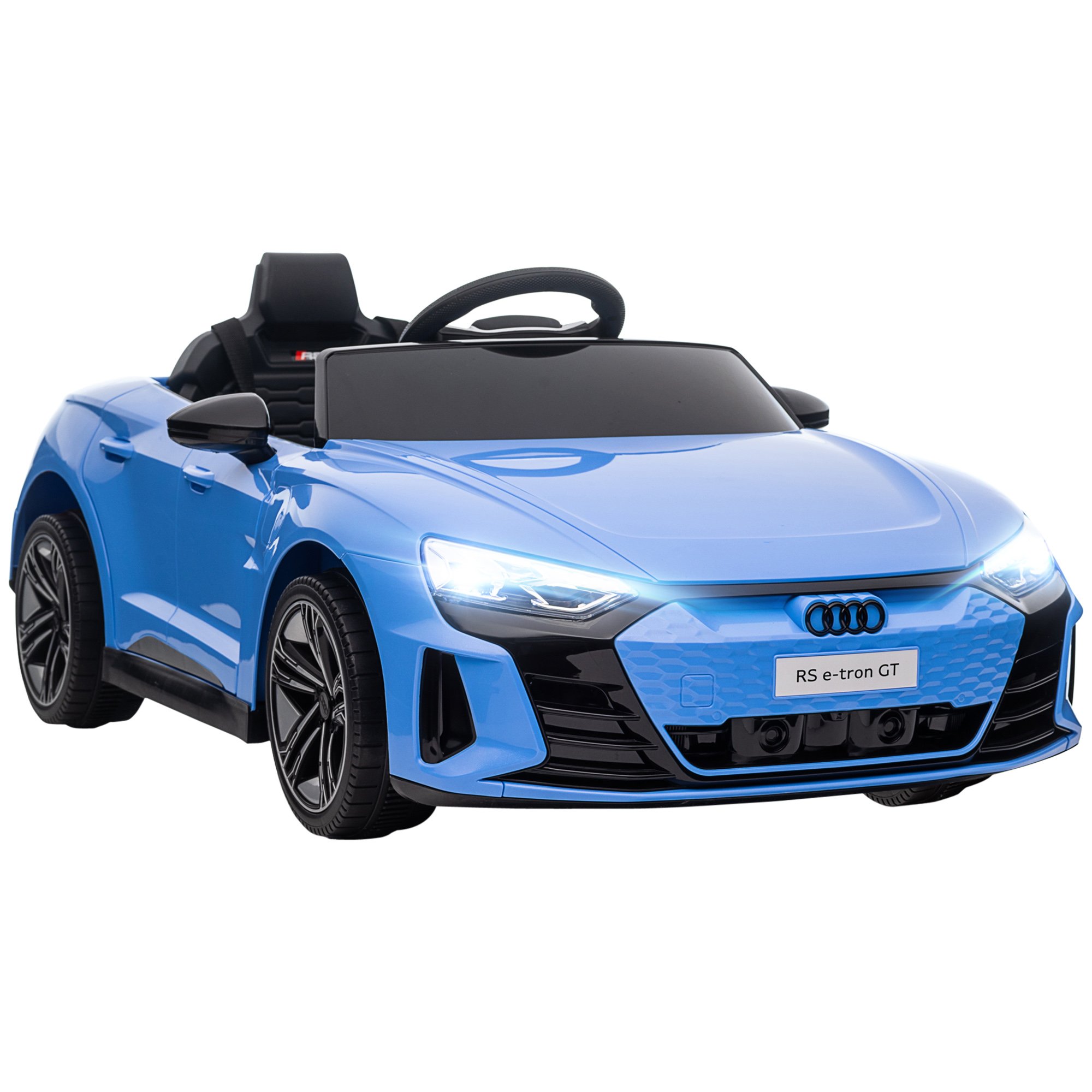 HOMCOM Audi RS e tron GT 12V Age 3 to 5 Years Electric Ride on Car – Blue
