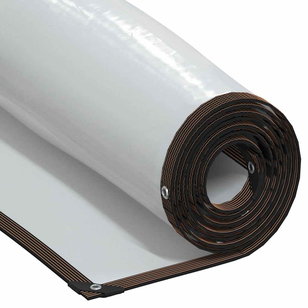 Walplus Bordered Plant Cover with Eyelets - Transparent and Black - 300 x 600 cm