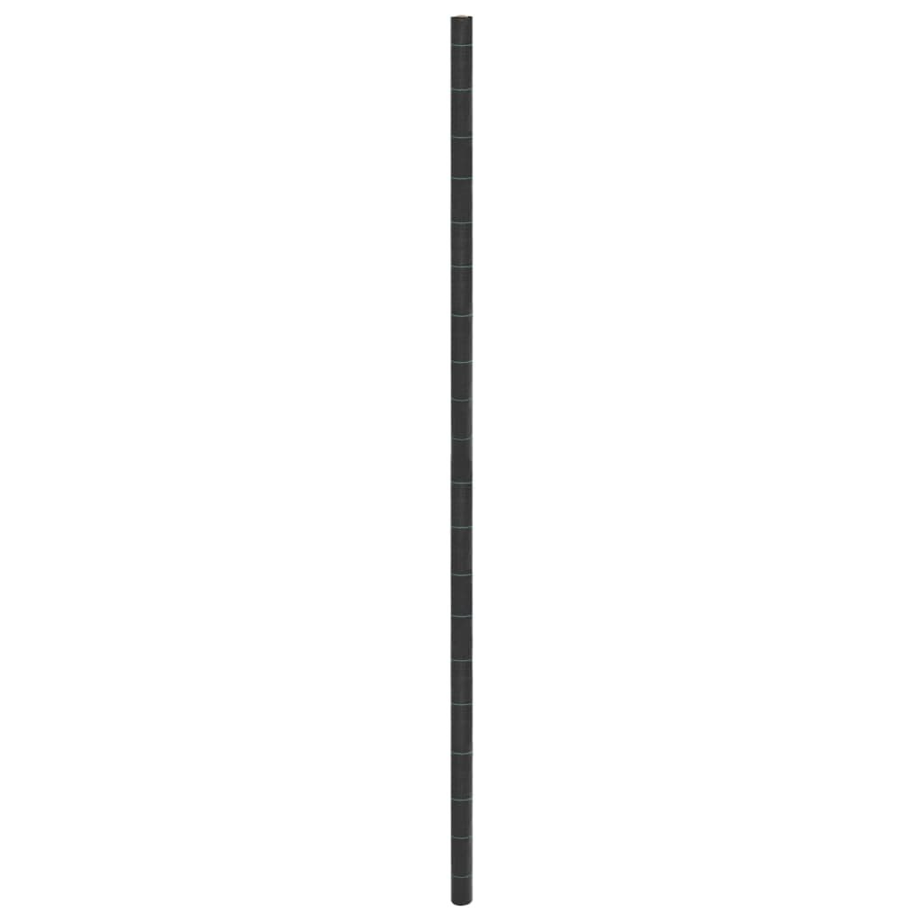 Walplus 100g/m² Polypropylene Gerden Plant Membrane PP - Black - 400 x 1000 cm