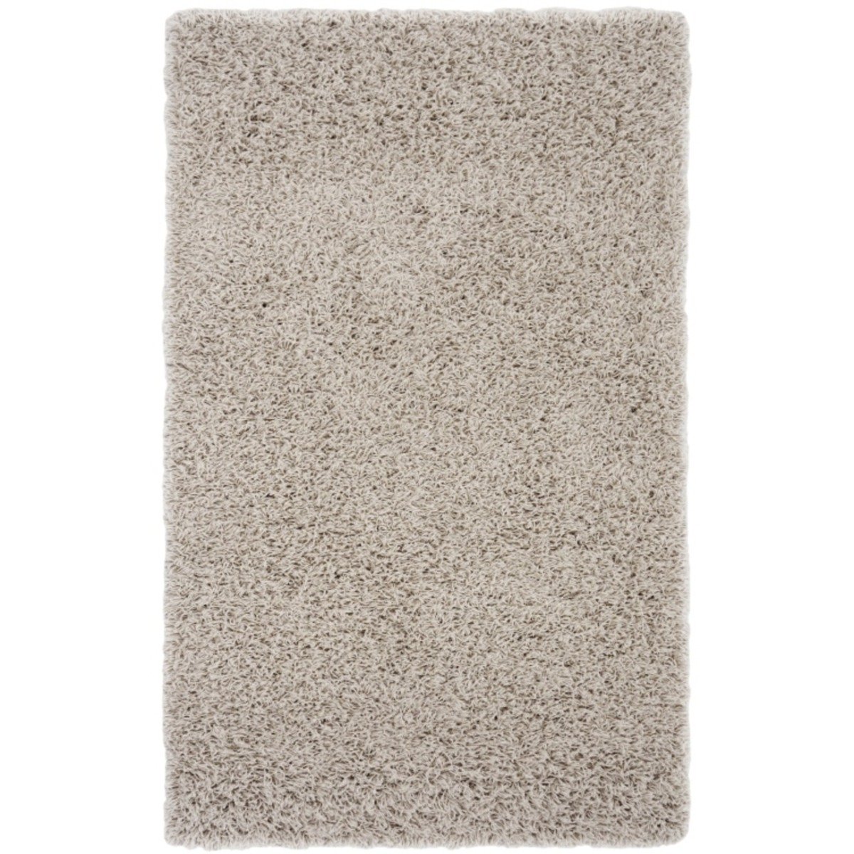 Mega Flooring Beige Shaggy Plain Rug - 160 x 230cm