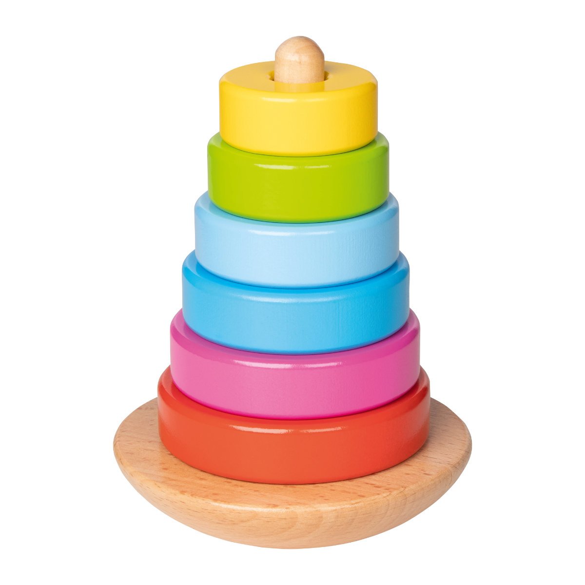 Goki 7 Piece Wooden Stacking Tower