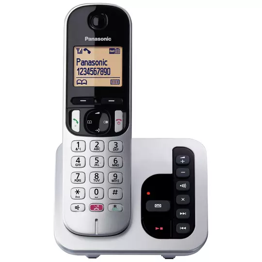 Panasonic KXTGC260ES Cordless Phone & Answer Machine Single