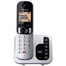 Panasonic KXTGC260ES Cordless Phone w/ Answer Machine Single