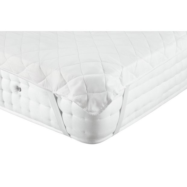 Cot bed 2025 mattress protector argos