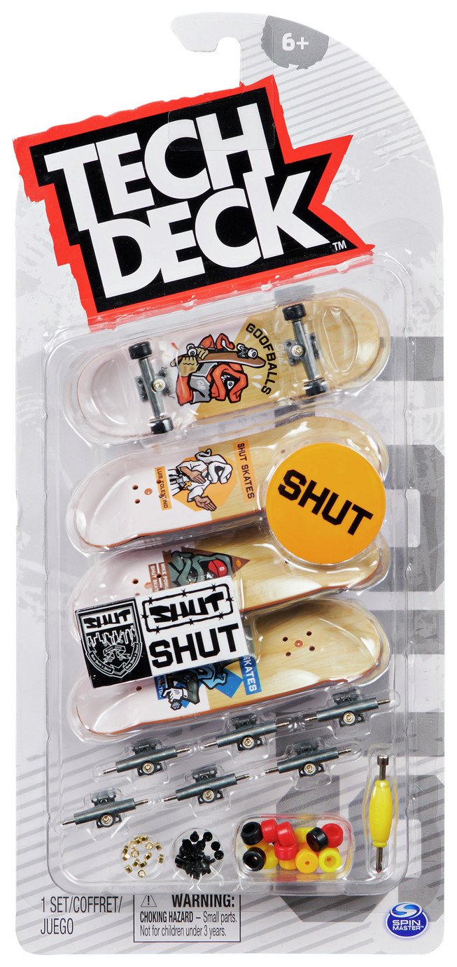 Tech Deck Ultra Deluxe Finger Board-Pack of 4