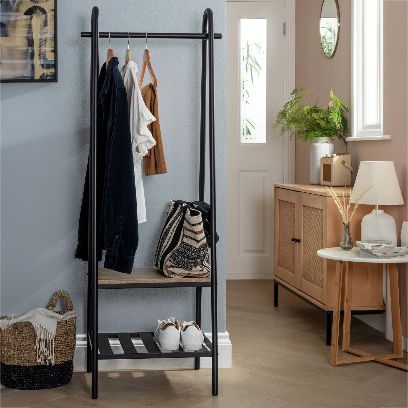 Habitat Turner Single Clothes Rail