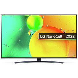 LG 55 Inch 55NANO766QA Smart 4K UHD HDR NanoCell Freeview TV