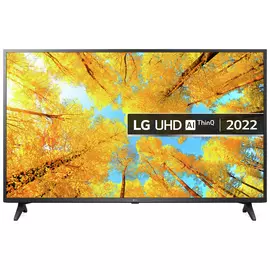 LG 65 Inch 65UQ75006LF Smart 4K UHD HDR LED Freeview TV