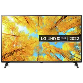 LG 50 Inch 50UQ75006LF Smart 4K UHD HDR LED Freeview TV