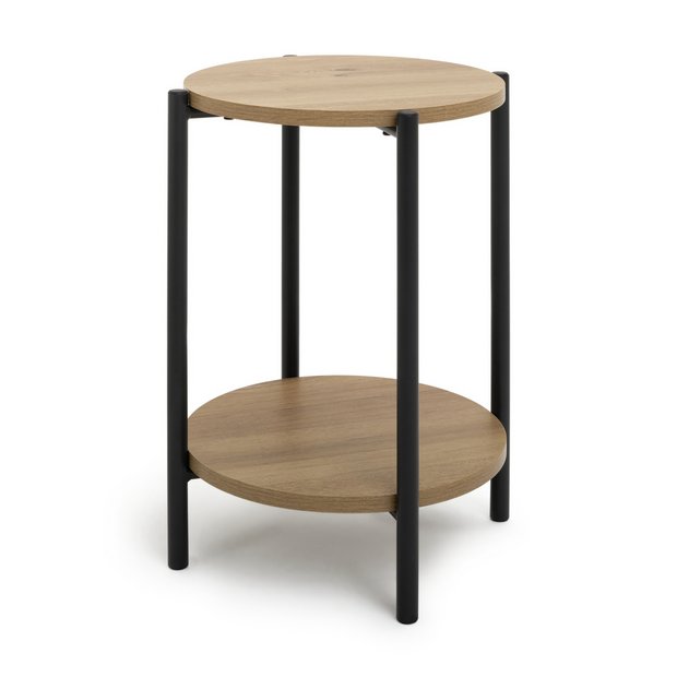 Argos home palm on sale luxe occasional table