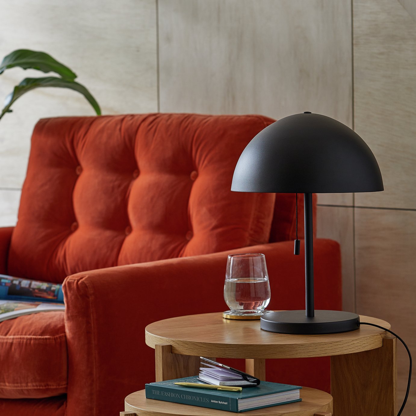 Habitat Mushroom 40cm Metal Table Lamp