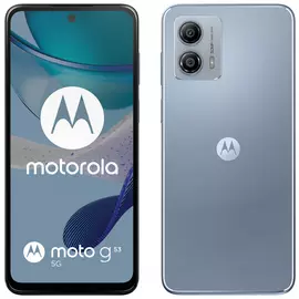 SIM Free Motorola G53 5G 128GB Mobile Phone - Arctic Silver