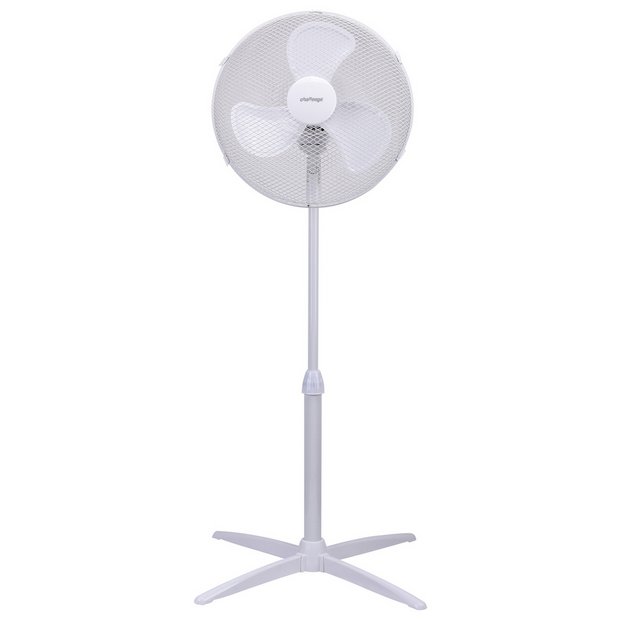 Buy Challenge White Fan - 16 Inch | | Argos