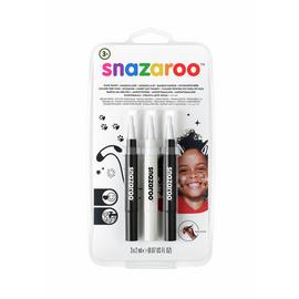 Snazaroo Brush Pen Monochrome Set