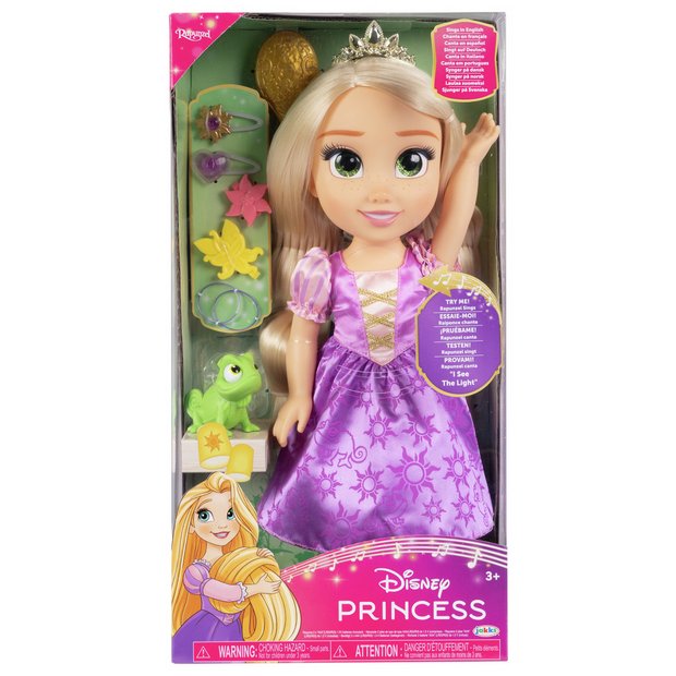 Tangled store singing doll