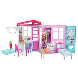 Barbie House and Doll Playset