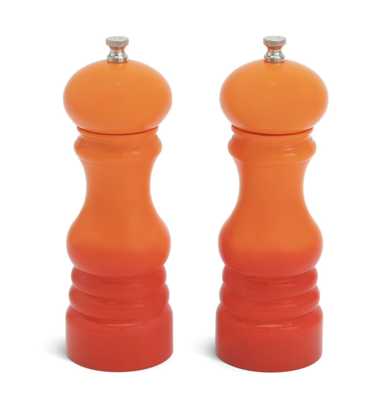 Habitat Salt and Pepper Mill Set - Orange