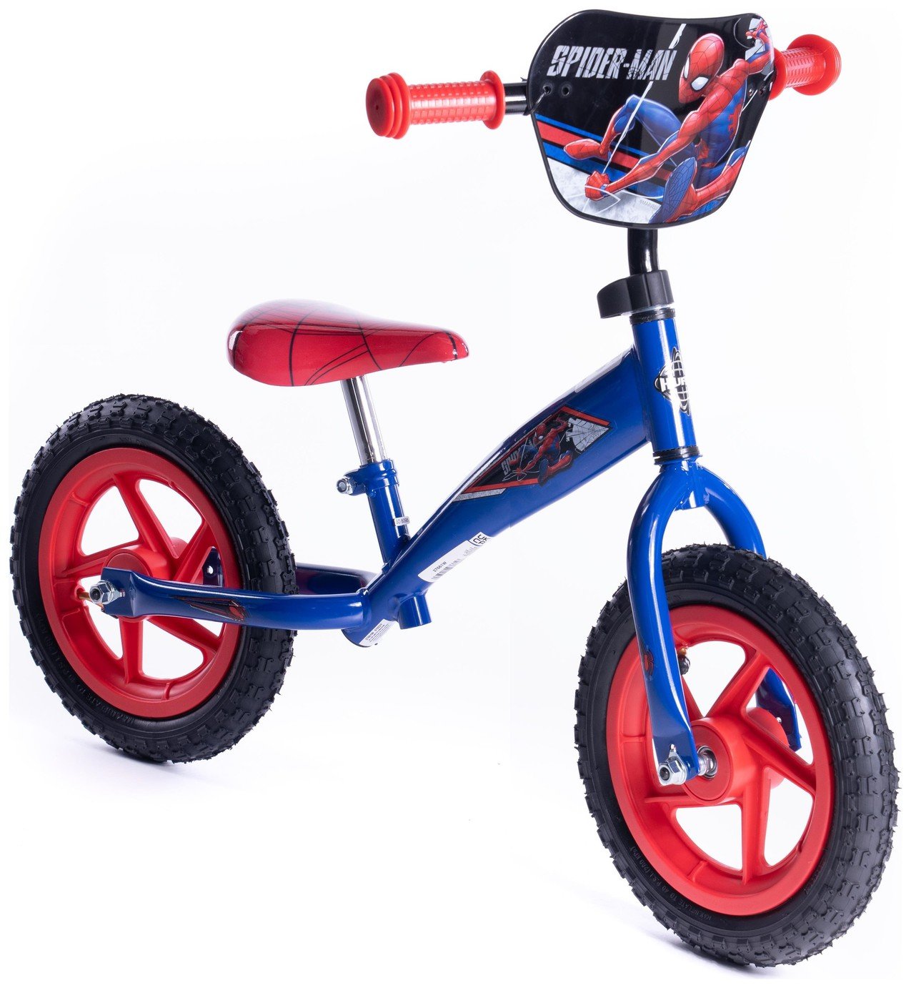 Huffy Spider-Man 12 inch Kids Balance Bike