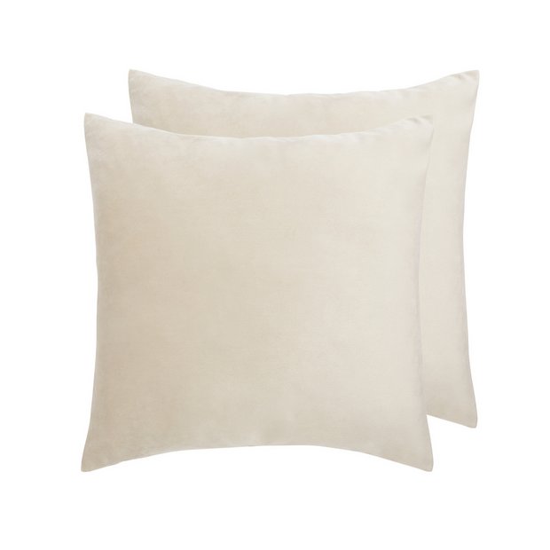 Crushed velvet cushions clearance argos