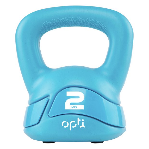 Buy Opti 2kg Kettlebell Blue Kettlebells Argos