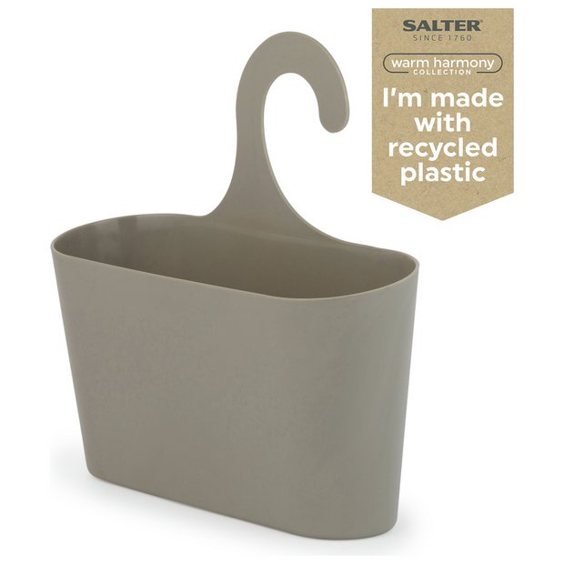 Salter Recycled Plastic Shower Caddy Neutral